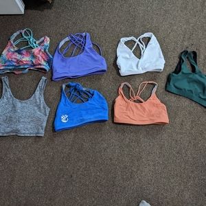 Bundle of 7 Born Primitive & Ptula Sports Bras